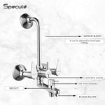 Load image into Gallery viewer, Spectra 3-in-1 Wall Mixer Tap – by Specule
