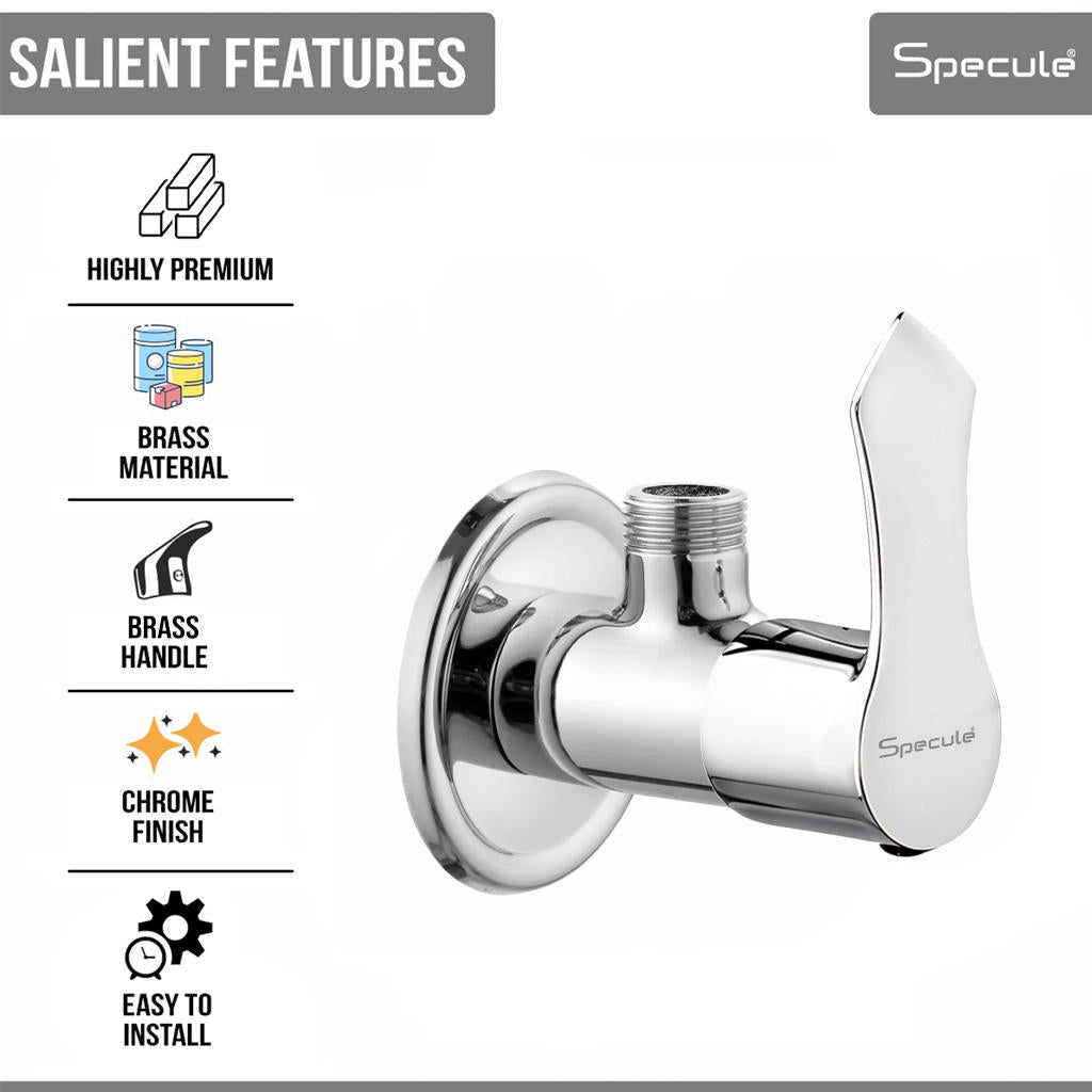 Chocolate Brass Angle Valve Faucet - by Specule