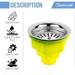 Load image into Gallery viewer, Round Flower Sink Coupling – by Specule
