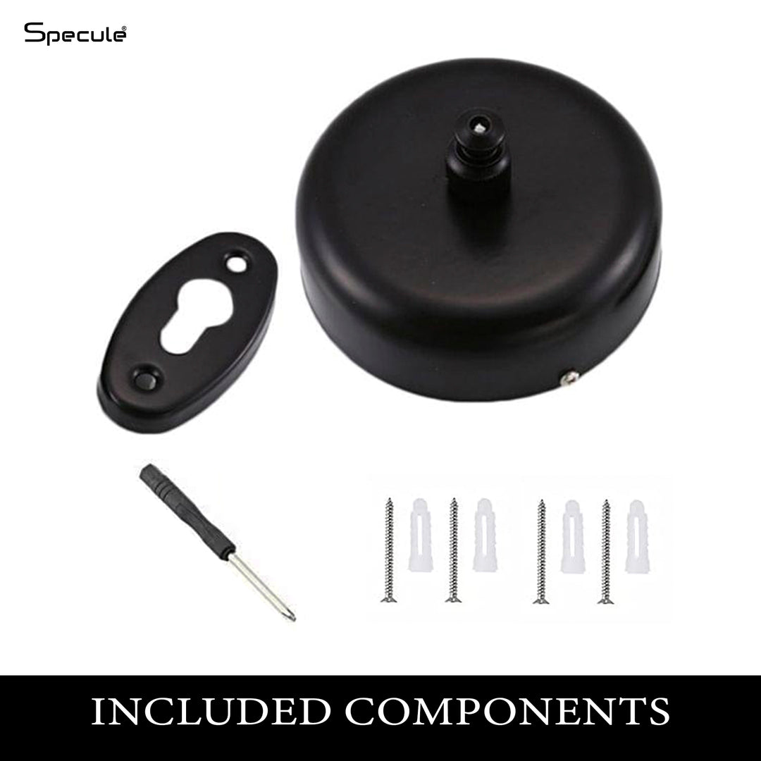 Stainless Steel Retractable 9.2 Feets Cloth Line (Black) - by Specule