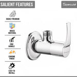 Load image into Gallery viewer, Topaz Brass Angle Valve Faucet - by Specule
