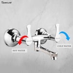 Load image into Gallery viewer, Chocolate Non Telephonic Wall Mixer Tap - by Specule
