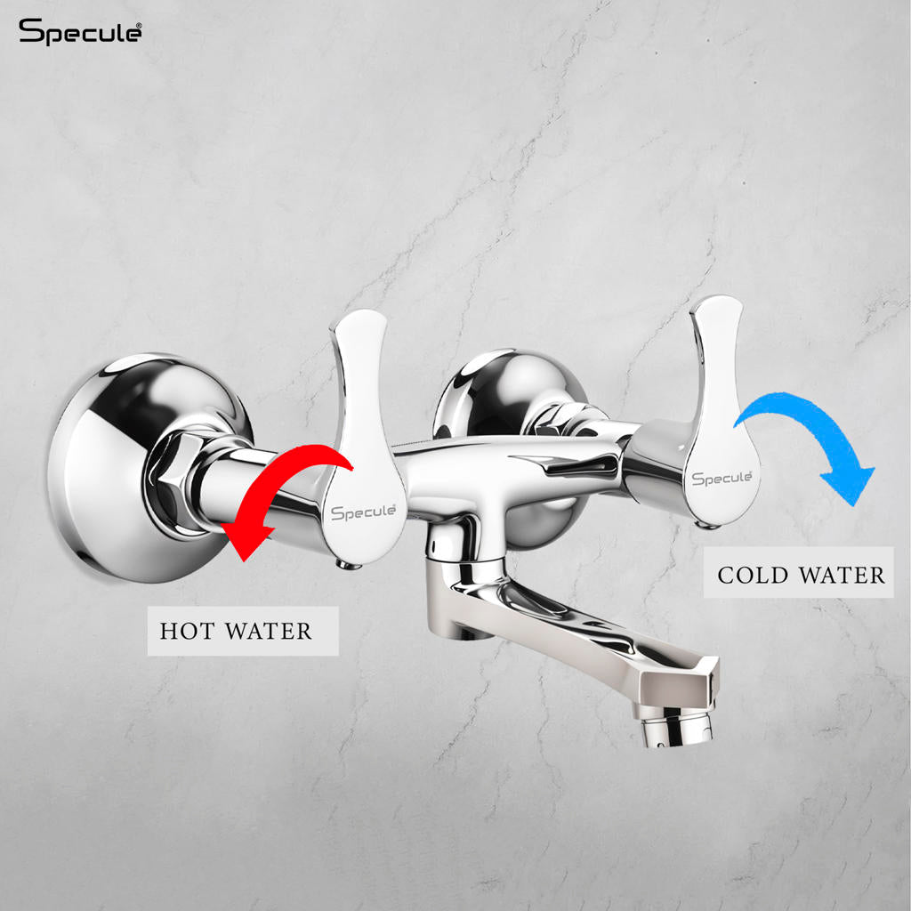 Chocolate Non Telephonic Wall Mixer Tap - by Specule