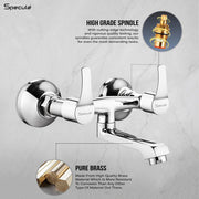 Topaz Non Telephonic Wall Mixer Tap - by Specule