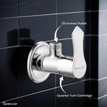 Load image into Gallery viewer, Chocolate Brass Angle Valve Faucet - by Specule
