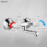 Load image into Gallery viewer, Cubo Non Telephonic Wall Mixer Tap - by Specule
