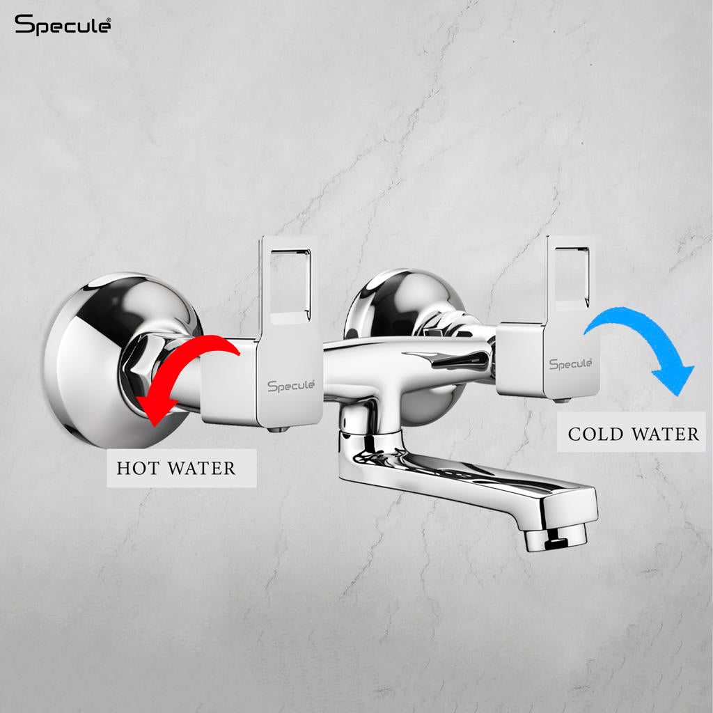 Cubo Non Telephonic Wall Mixer Tap - by Specule