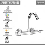 Load image into Gallery viewer, Candy Wall-mount Kitchen Sink Mixer Tap with Swivel Spout - by Specule
