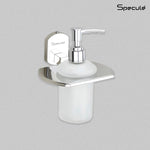 Load image into Gallery viewer, Creta Stainless Steel/Glass Soap Dispenser - by Specule
