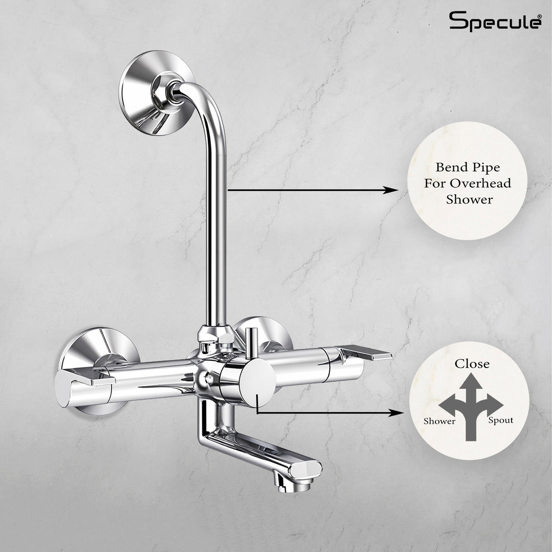 Candy Wall Mixer Brass Faucet with L Bend – by Specule