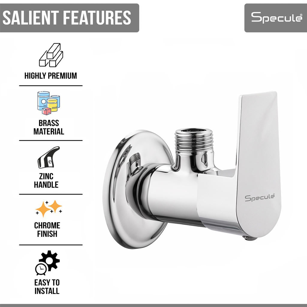 Nyra Brass Angle Valve Faucet - by Specule
