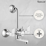 Load image into Gallery viewer, Alive Wall Mixer Brass Faucet with L Bend – by Specule
