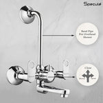 Load image into Gallery viewer, Ornamix Wall Mixer Brass Faucet with L Bend – by Specule
