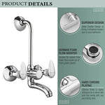 Load image into Gallery viewer, Softy Wall Mixer Brass Faucet with L Bend – by Specule
