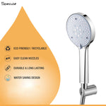 Load image into Gallery viewer, Rosa Seven flow ABS Hand Shower with 1.5 Meter 304-grade SS Hose &amp; Hook
