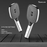Load image into Gallery viewer, Sigma Triple flow ABS Hand Shower with 1.5 Meter 304-grade SS Hose &amp; Hook
