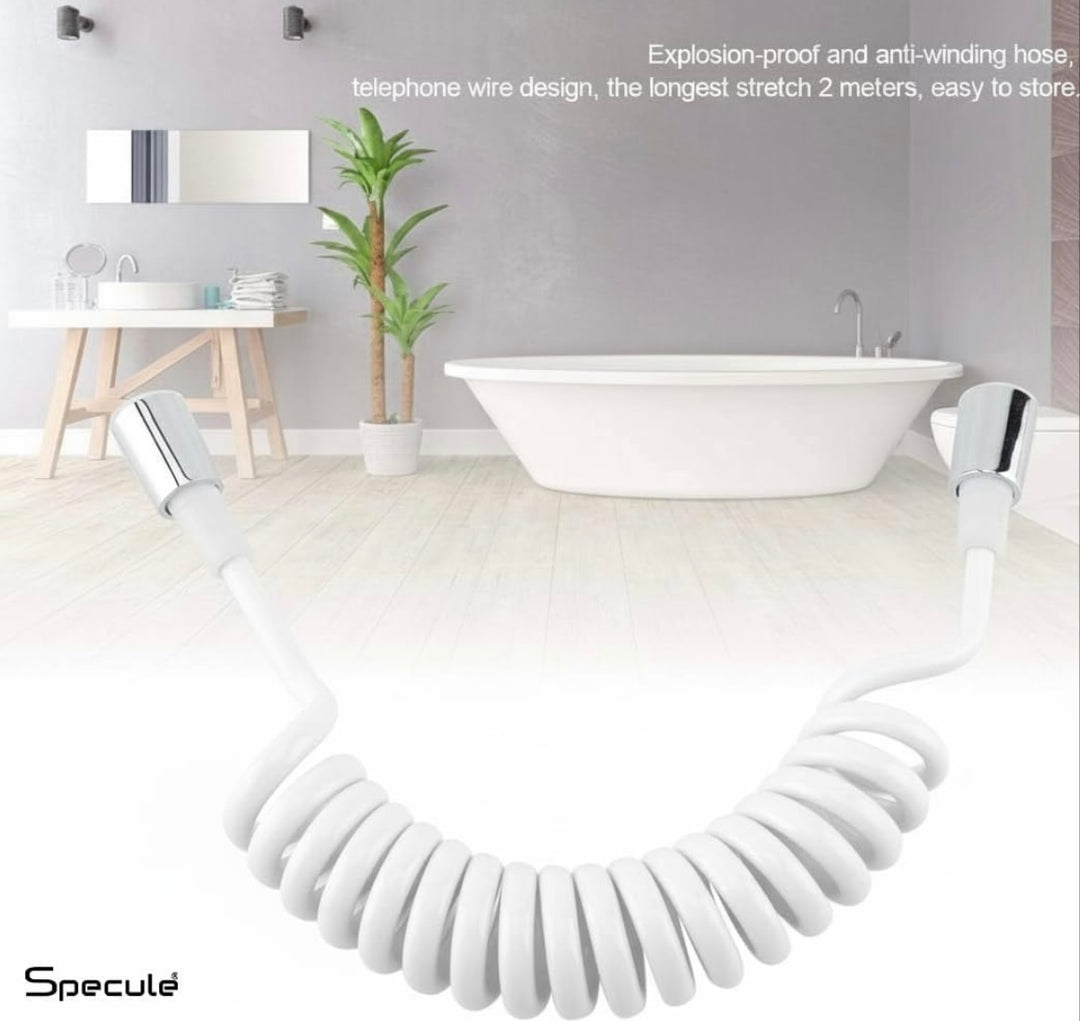 White Spring Shower Hose (2 meter) - by Specule