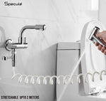 Load image into Gallery viewer, White Spring Shower Hose (2 meter) - by Specule
