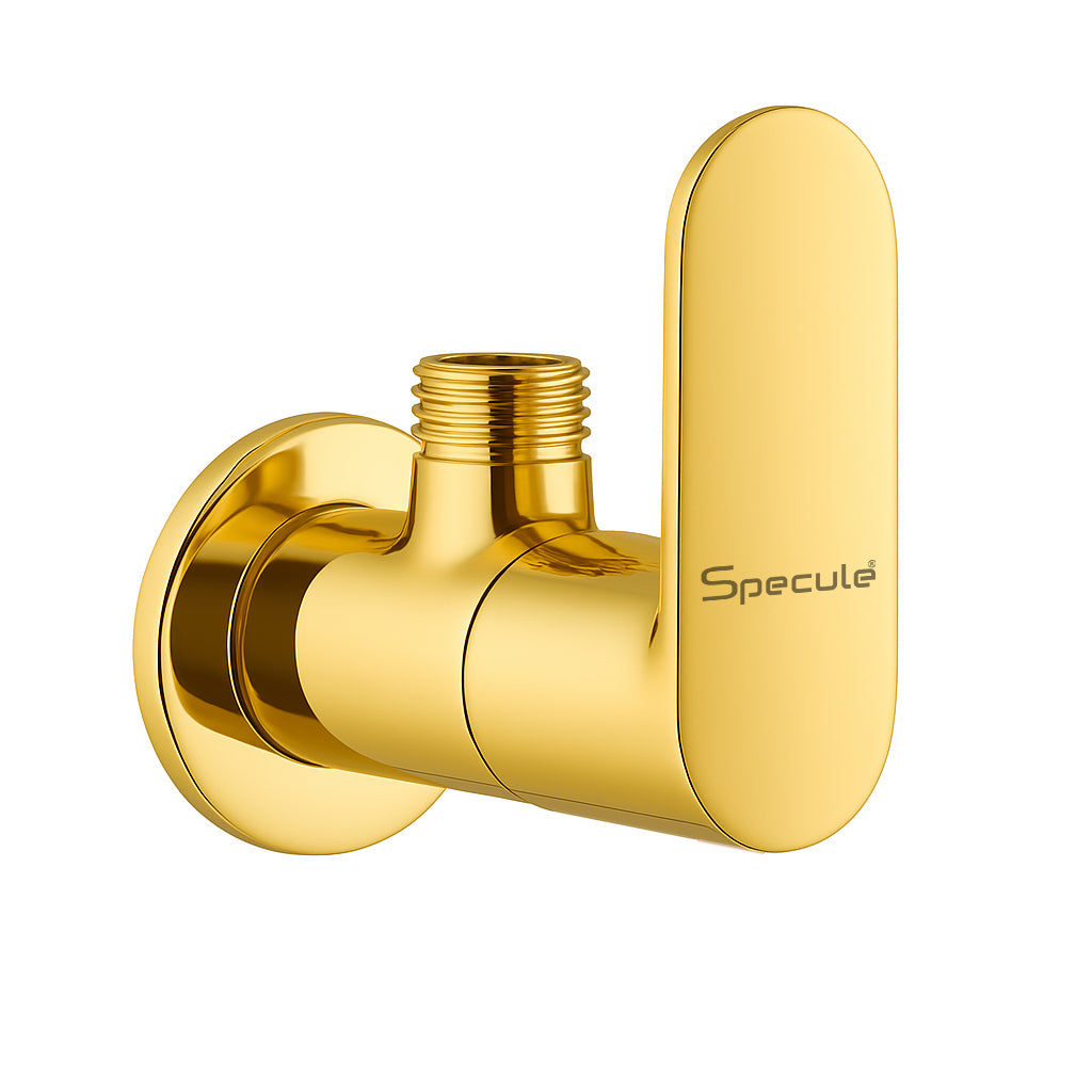 Coral Brass Gold Angle Valve Faucet - by Specule