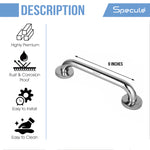 Load image into Gallery viewer, Grab Bar Stainless Steel (9 Inches) – by Specule
