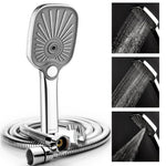 Load image into Gallery viewer, Zeno Triple Flow ABS Hand Shower with 1.5 Meter 304-grade SS Hose &amp; Hook
