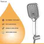 Load image into Gallery viewer, Zeno Triple Flow ABS Hand Shower with 1.5 Meter 304-grade SS Hose &amp; Hook
