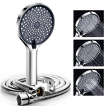Load image into Gallery viewer, Trevo Triple Flow ABS Hand Shower with 1.5 Meter 304-grade SS Hose &amp; Hook
