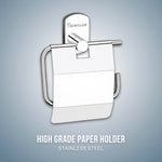 Load image into Gallery viewer, Creta Stainless Steel Toilet Paper Holder - by Specule
