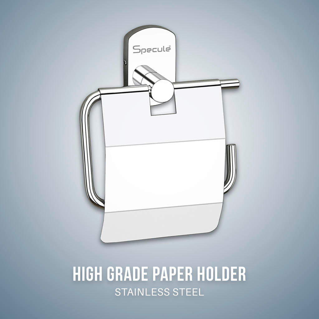 Creta Stainless Steel Toilet Paper Holder - by Specule