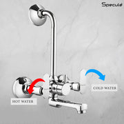 Angel Wall Mixer Brass Faucet with L Bend – by Specule specules
