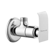 Wall Mounted Chrome Brass Angle Valve for Bathroom