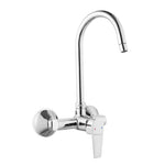Load image into Gallery viewer, Nyra Chrome finish sink mixer with swivel function for modern kitchen sinks - by specule

