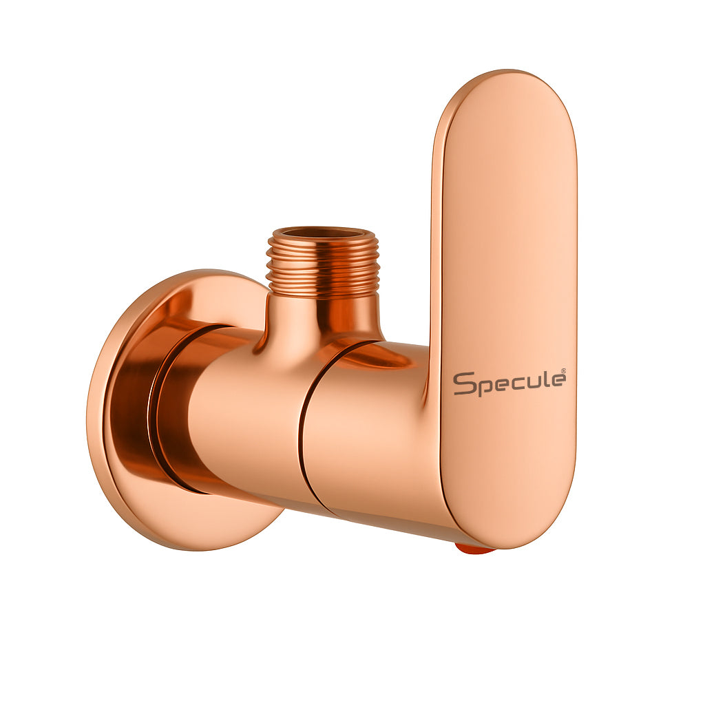 Coral Brass RoseGold Angle Valve Faucet - by Specule