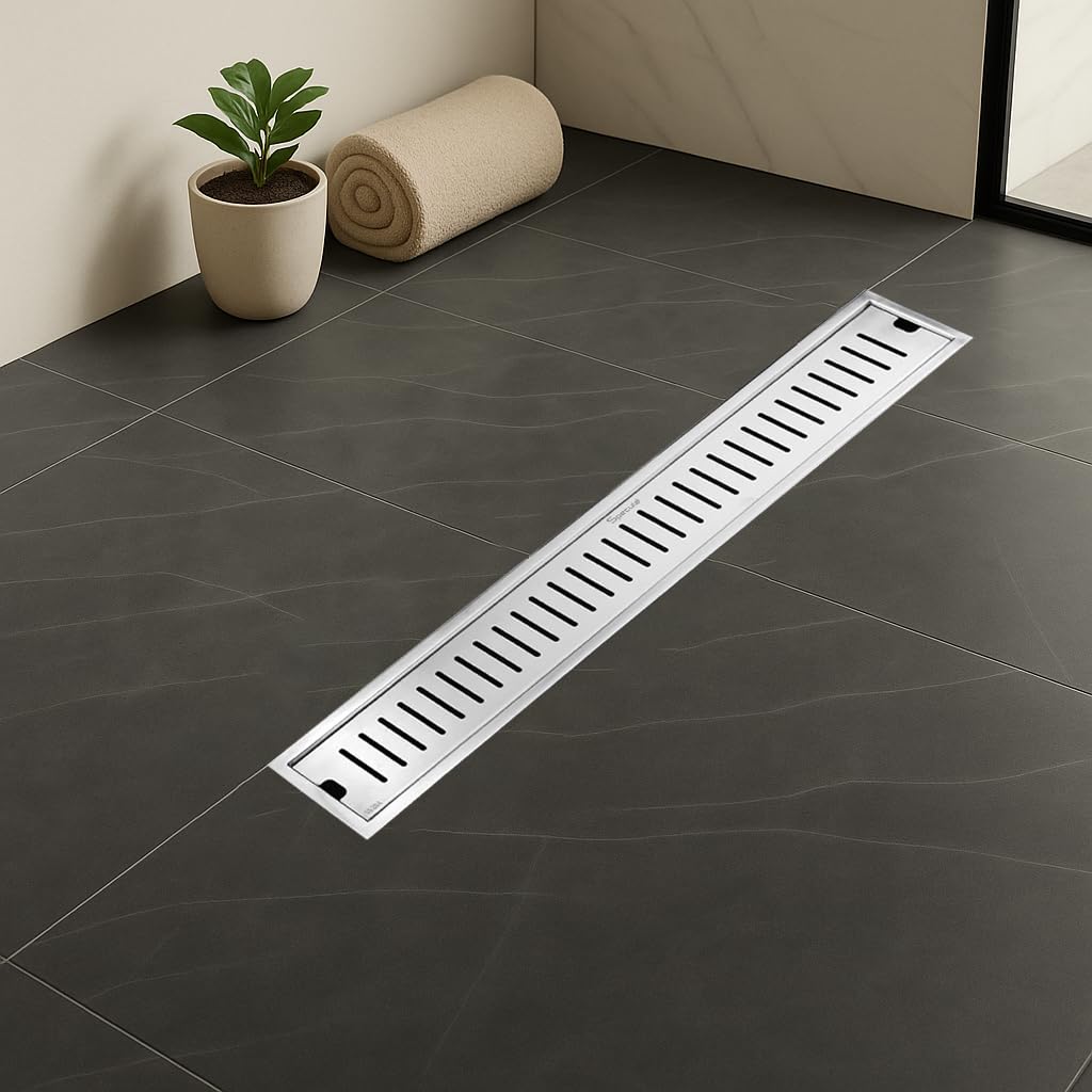 Shower Drain Channel with Cockroach Trap 