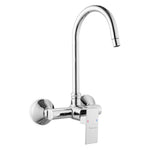 Load image into Gallery viewer, Square Single Lever Wall Mount Kitchen Sink Mixer Tap - by Specule
