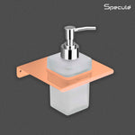 Load image into Gallery viewer, Stellar Stainless Steel/Glass Soap Dispenser (Rosegold)- by Specule
