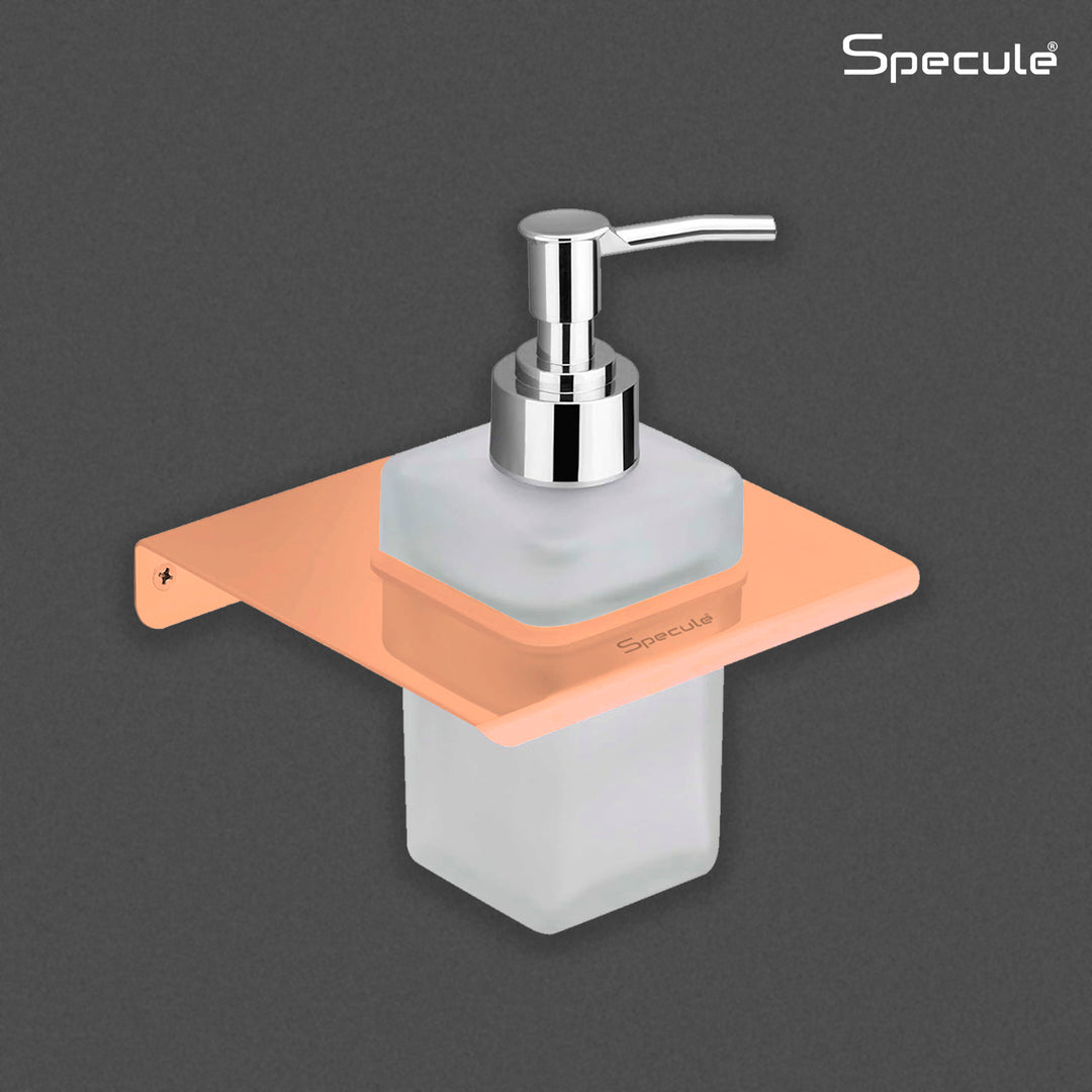 Stellar Stainless Steel/Glass Soap Dispenser (Rosegold)- by Specule