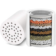 Specule shower filter cartridge for removing chlorine and hard water impurities, long-lasting replacement for clean and healthy shower water