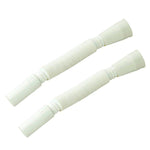 Load image into Gallery viewer, PVC White Flexible Waste Pipe (35 Inches) (Pack of 2) – By Specule
