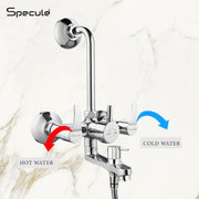 bathroom wall mixer
