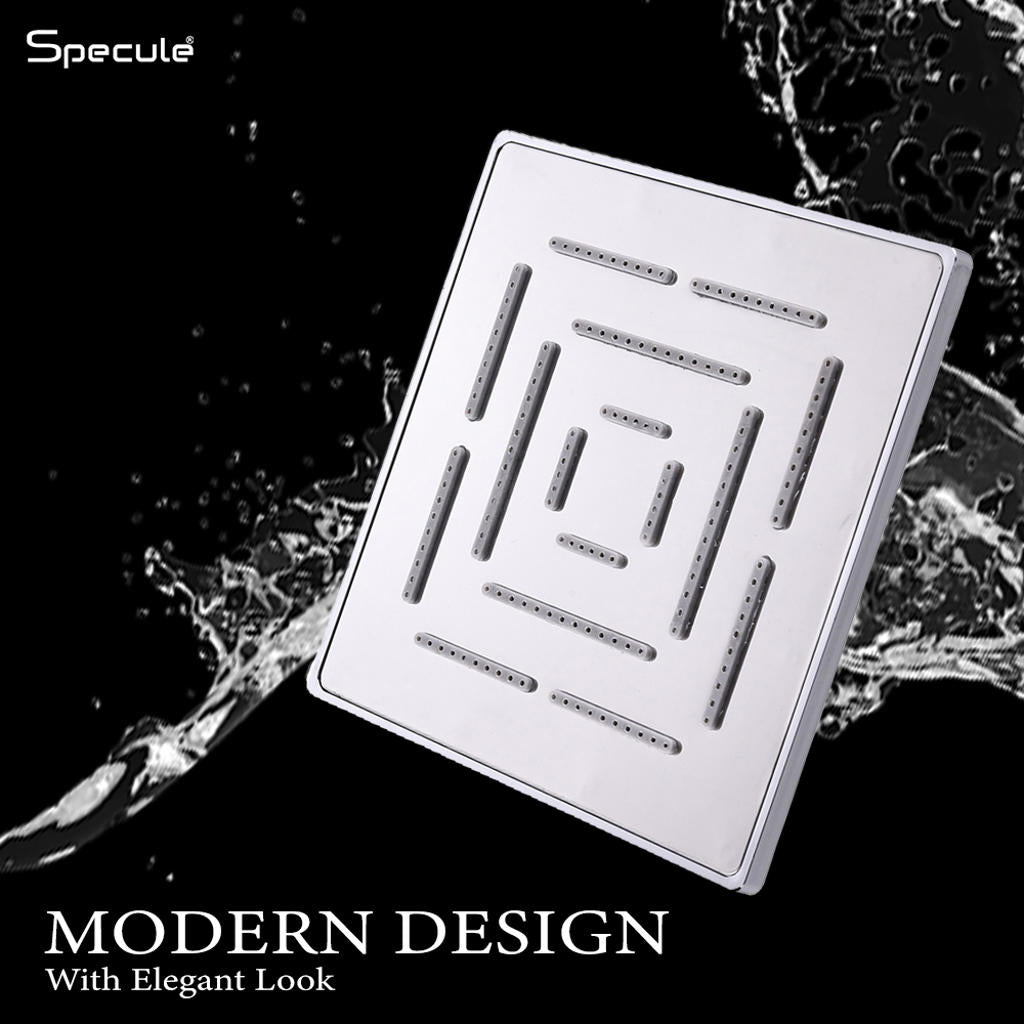 Maze Stainless Steel Overhead Shower (6 x 6 inches) – by Specule