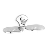 Load image into Gallery viewer, Moon Stainless Steel Double Soap Dish - by Specule
