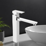 Load image into Gallery viewer, Cubix Single Lever Deck-mount Tall Body Wash Basin Single Lever Mixer Tap - by Specule
