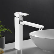 Cubix Single Lever Deck-mount Tall Body Wash Basin Single Lever Mixer Tap - by Specule