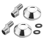 Load image into Gallery viewer, Brass Wall Mixer Legs with Flange - by Specule
