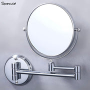Round Brass Shaving Mirror (Chrome) – by Specule specules