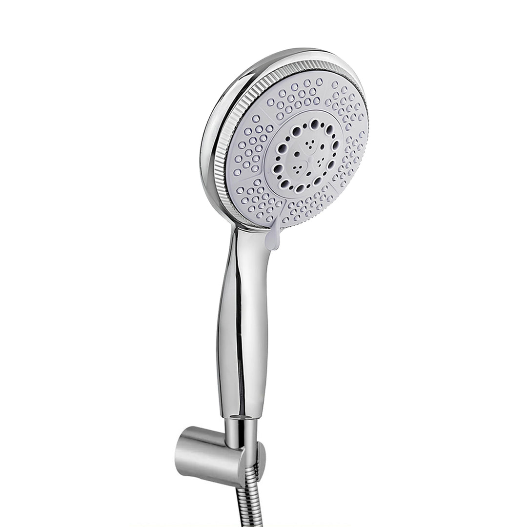 Zura Four flow ABS Hand Shower with 1.5 Meter 304-grade SS Hose & Hook