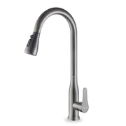 360 degree swivel kitchen sink mixer tap with single lever handle