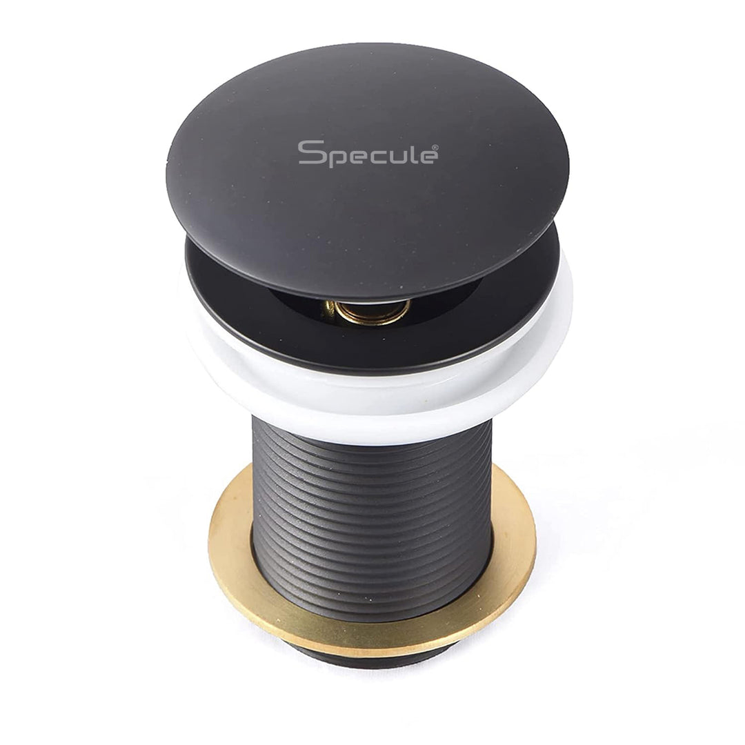 Black Pop-up Waste Coupling (3 Inches) - by Specule
