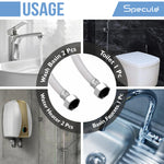 Load image into Gallery viewer, PVC Connection Pipe For Geyser (18 Inches) (Pack of 2) - by Specule
